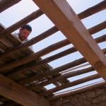Laying Bamboo for Ground Floor Ceiling