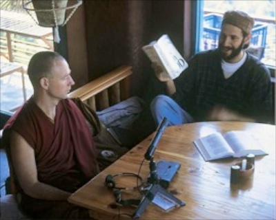 Azriel Cohen and Tenzin Josh