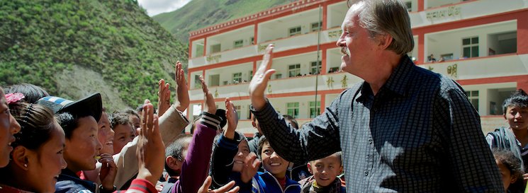 Tibet School Hi-Fives