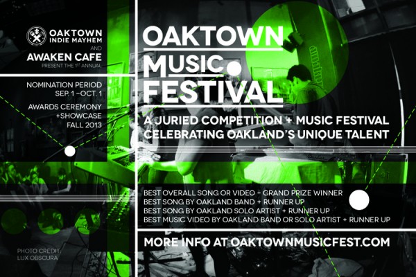 Oaktown Independent Music Festival 2013